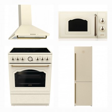 Gorenje GECS6B70CLI + WHC63CLI + MO4250CLI + NRK6202CLI Εντοιχιζόμενο Σετ Οικιακών Συσκευών